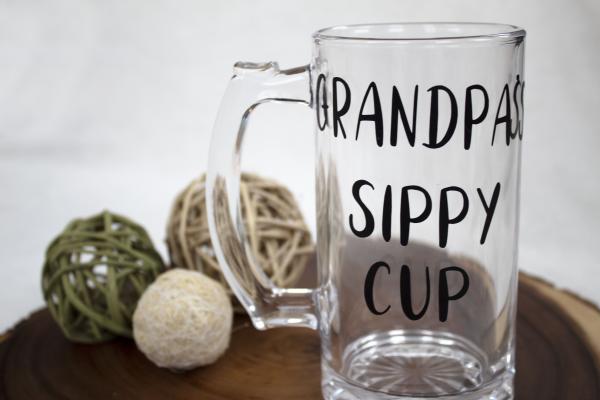 Grandpa's Sippy Cup Beer Mug picture