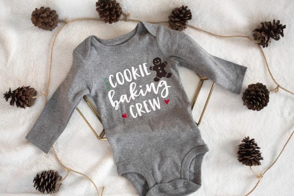 Cookie Baking Crew Baby Bodysuit picture