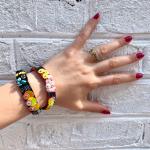 Vera Bracelet Set of 2 | Pink & Turquoise