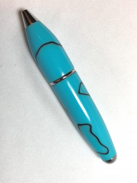 Mini twist pen made with various woods, acrylic.