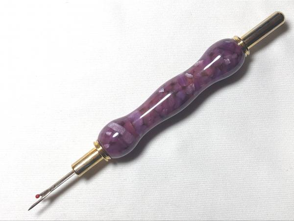 More seam ripper stiletto combinations, made with various acrylics.