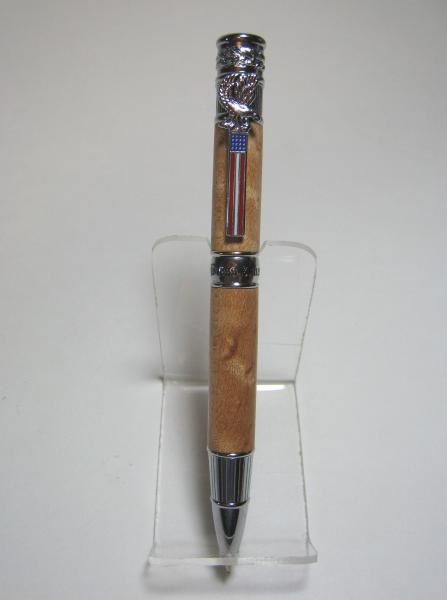 American Patriot pen made with Maple wood.