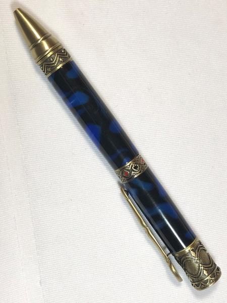 Wild card pen made with various acrylics.