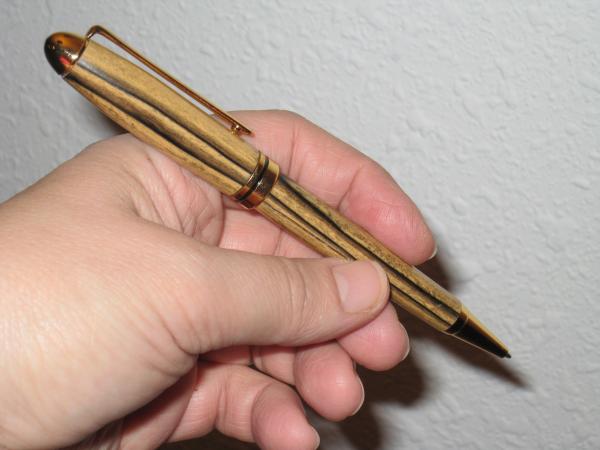 Designer style, basic pen made with various woods or acrylics.