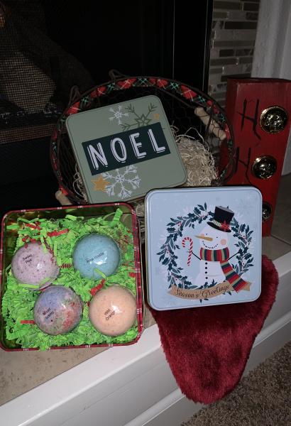 4 Bath Melt Tin Gift Set