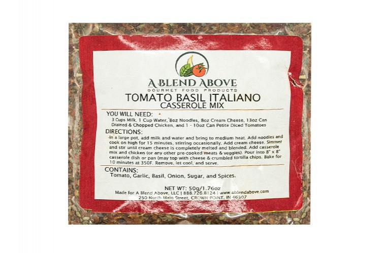 Tomato Basil Italiano Casserole