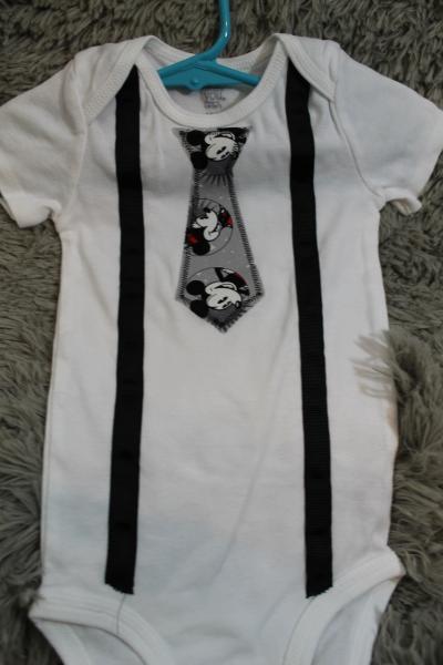 Onesies - Ties & Suspenders - Short Sleeve picture