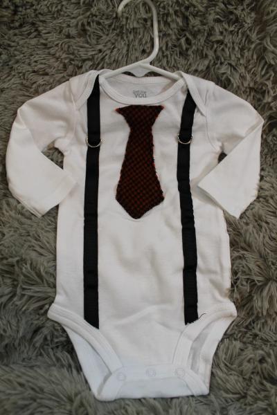 Onesies - Ties & Suspenders - Long Sleeve picture