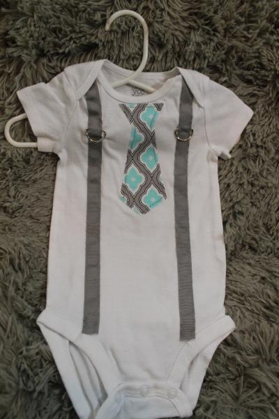 Onesies - Ties & Suspenders - Short Sleeve picture