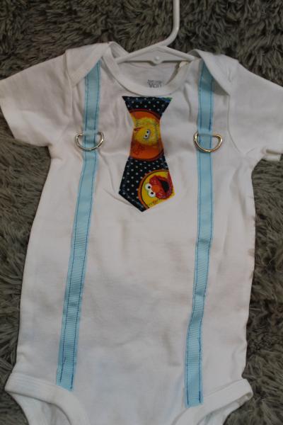 Onesies - Ties & Suspenders - Short Sleeve picture