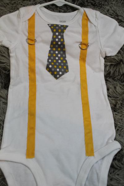 Onesies - Ties & Suspenders - Short Sleeve picture