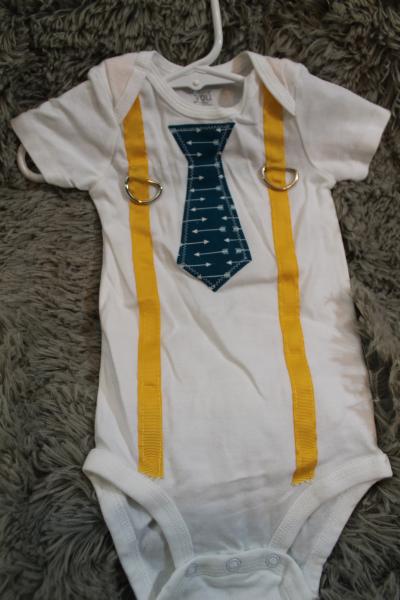 Onesies - Ties & Suspenders - Short Sleeve picture