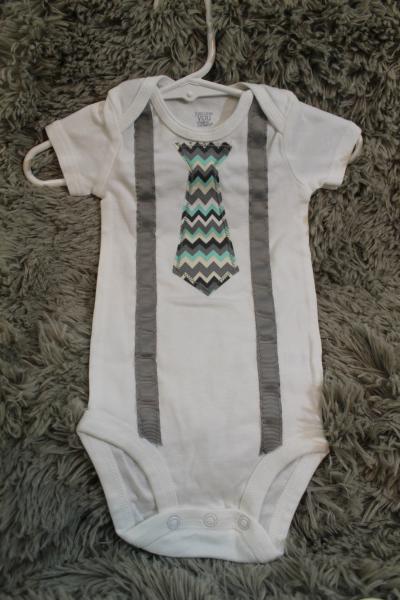 Onesies - Ties & Suspenders - Short Sleeve picture