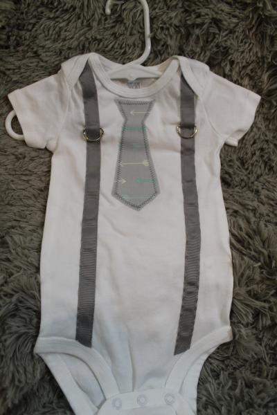 Onesies - Ties & Suspenders - Short Sleeve picture