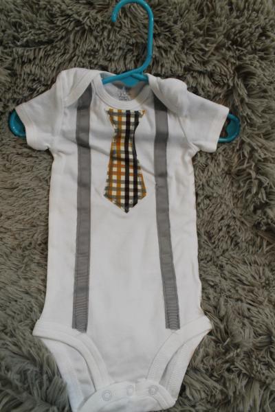 Onesies - Ties & Suspenders - Short Sleeve picture