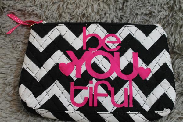 Make Up Bags - Chevron Quilted picture