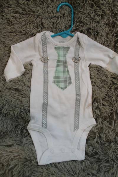 Onesies - Ties & Suspenders - Long Sleeve picture