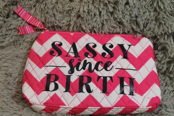 Make Up Bags - Chevron Quilted picture
