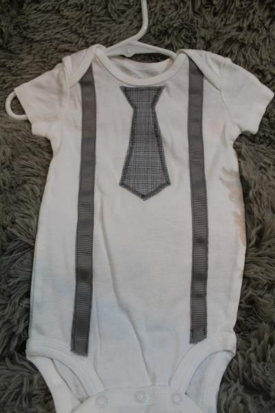 Onesies - Ties & Suspenders - Short Sleeve picture