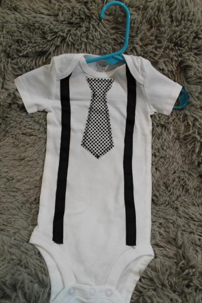 Onesies - Ties & Suspenders - Short Sleeve picture