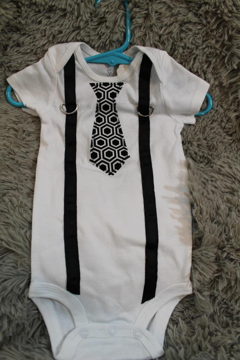 Onesies - Ties & Suspenders - Short Sleeve picture