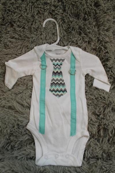 Onesies - Ties & Suspenders - Long Sleeve picture