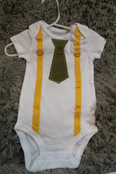 Onesies - Ties & Suspenders - Short Sleeve picture