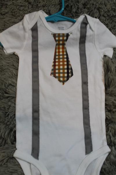 Onesies - Ties & Suspenders - Short Sleeve picture