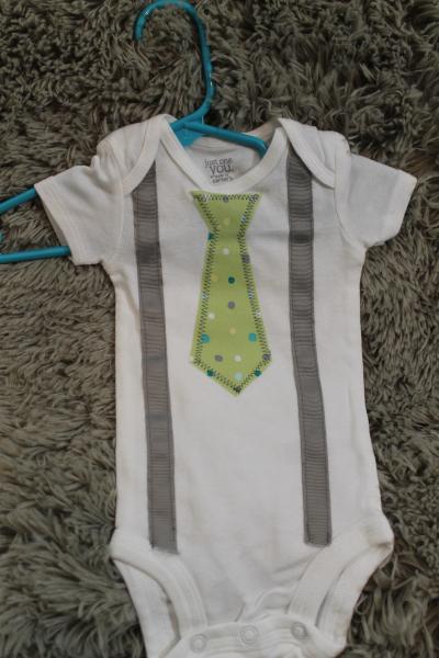 Onesies - Ties & Suspenders - Short Sleeve picture