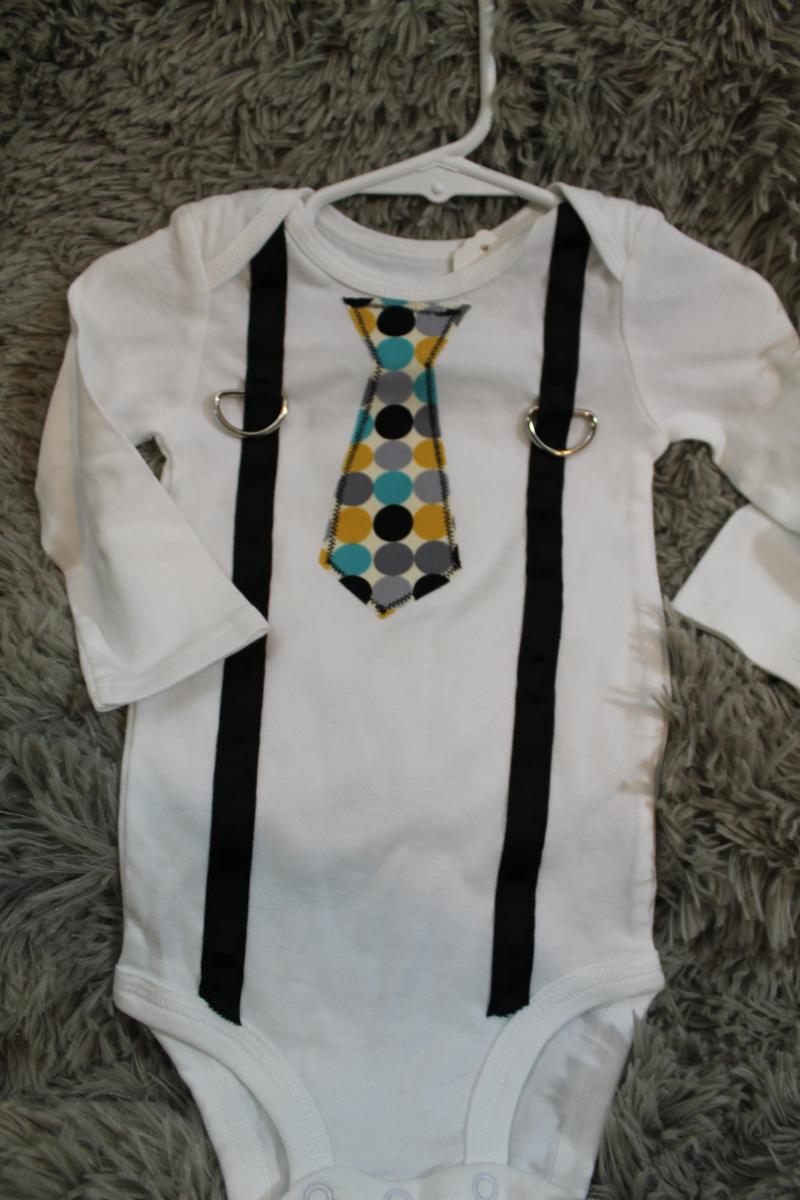 Onesies - Ties & Suspenders - Long Sleeve picture