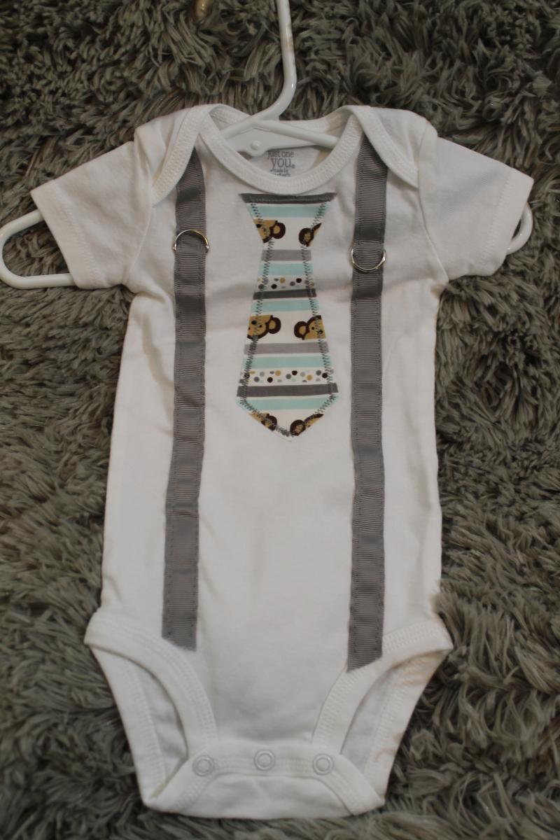 Onesies - Ties & Suspenders - Short Sleeve picture