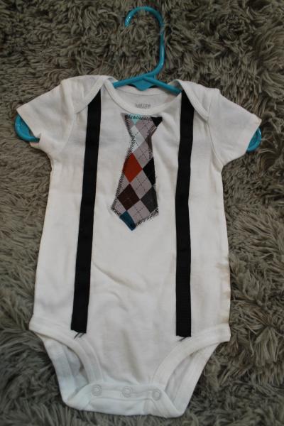 Onesies - Ties & Suspenders - Short Sleeve picture