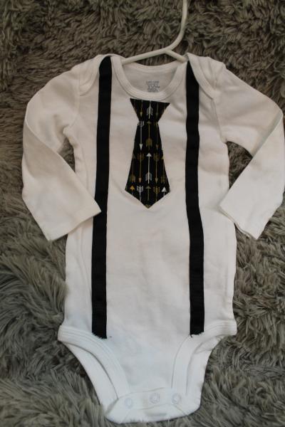 Onesies - Ties & Suspenders - Long Sleeve picture