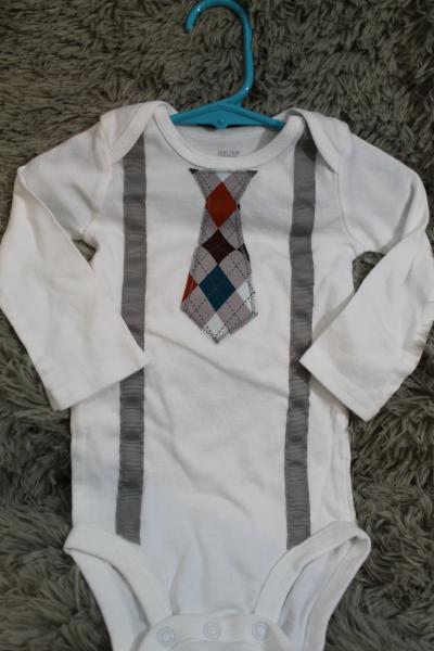 Onesies - Ties & Suspenders - Long Sleeve picture