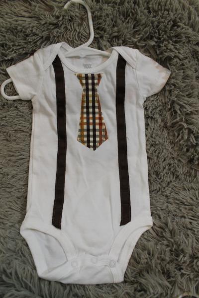 Onesies - Ties & Suspenders - Short Sleeve picture