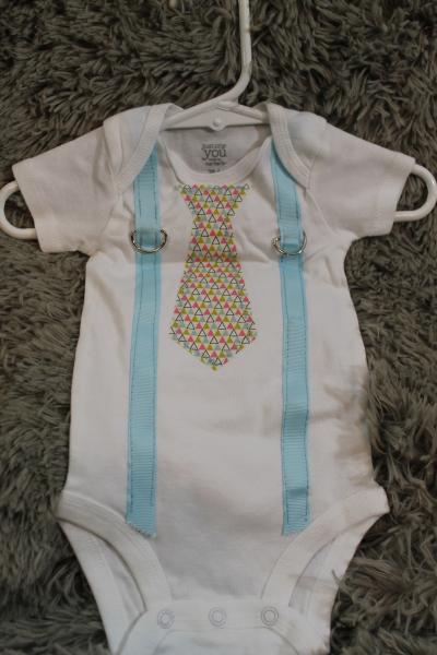 Onesies - Ties & Suspenders - Short Sleeve picture