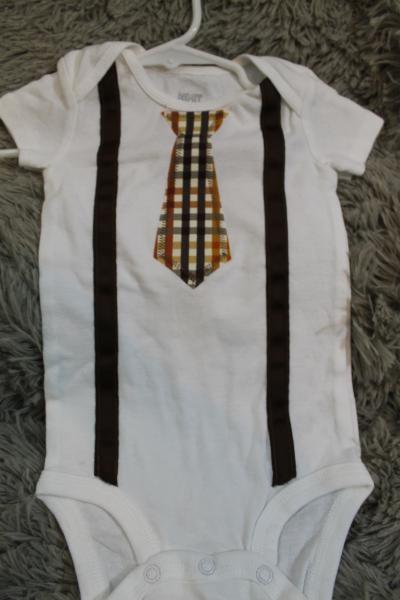 Onesies - Ties & Suspenders - Short Sleeve picture