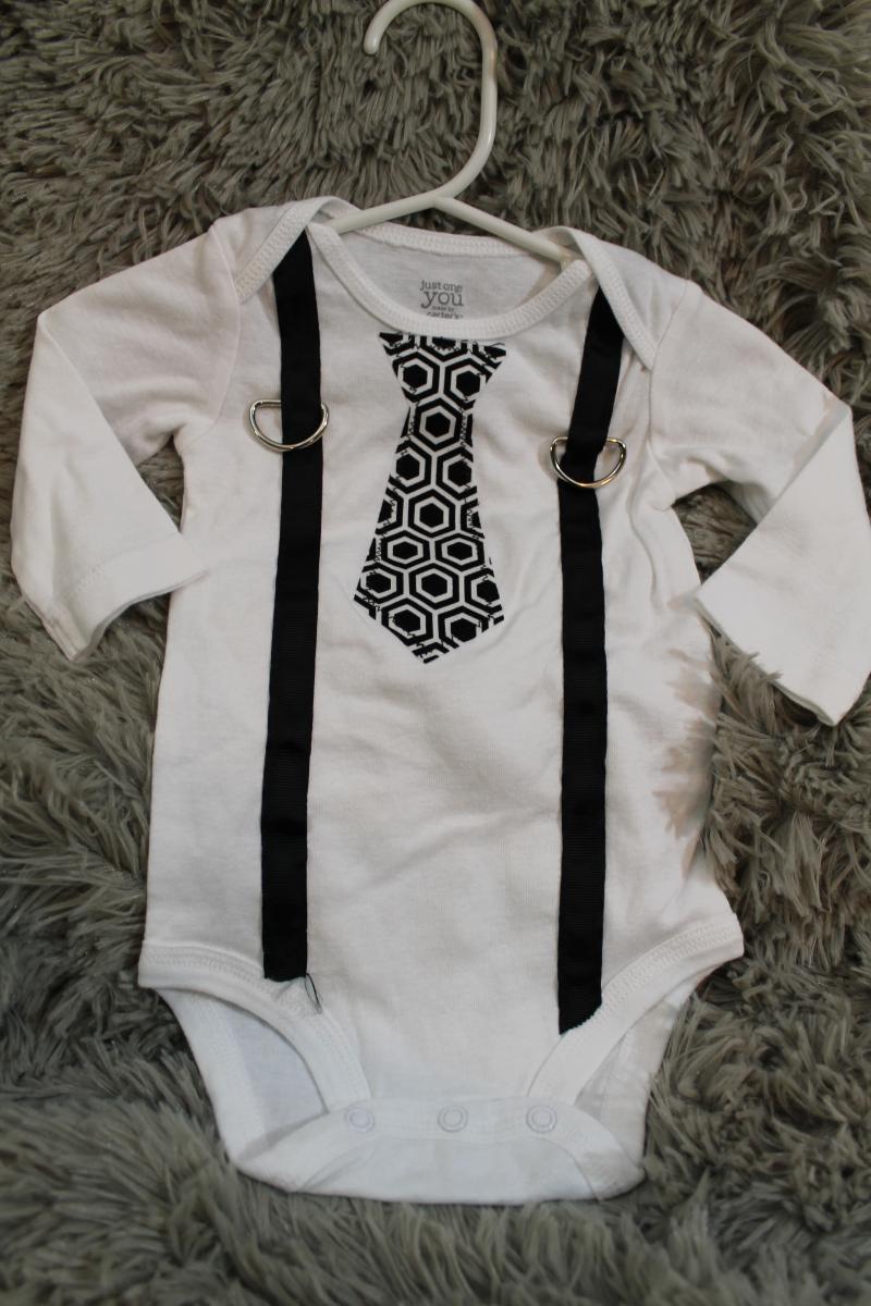 Onesies - Ties & Suspenders - Long Sleeve picture