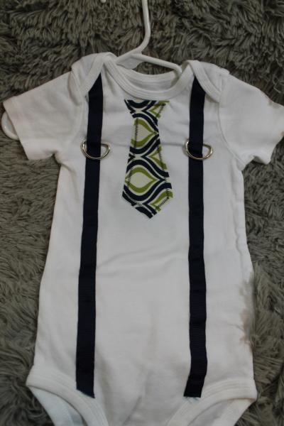 Onesies - Ties & Suspenders - Short Sleeve picture