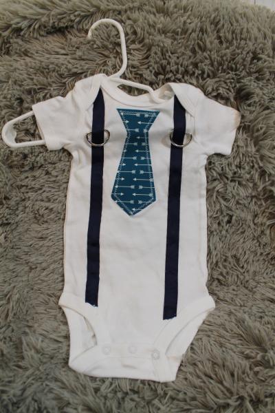 Onesies - Ties & Suspenders - Short Sleeve picture