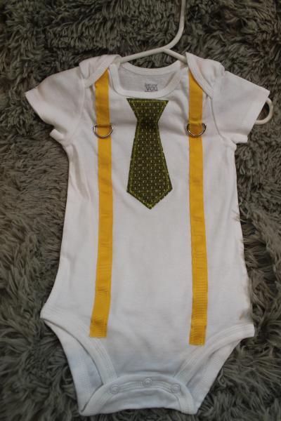 Onesies - Ties & Suspenders - Short Sleeve picture