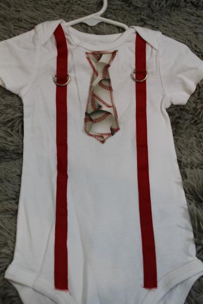 Onesies - Ties & Suspenders - Short Sleeve picture