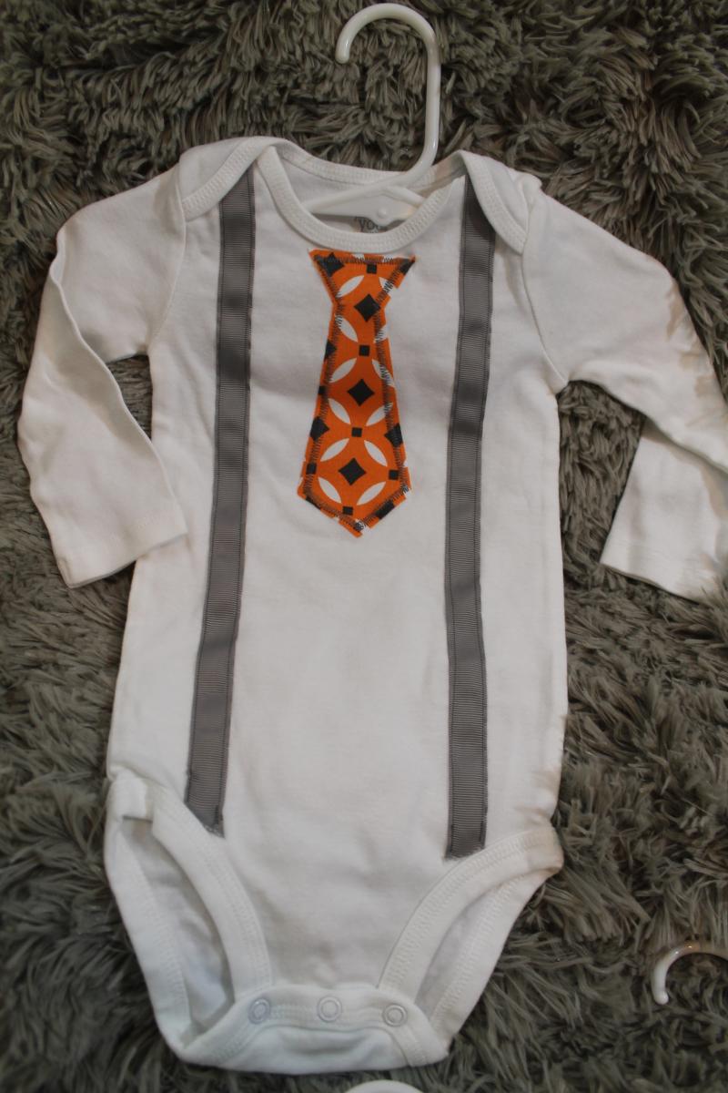 Onesies - Ties & Suspenders - Long Sleeve picture