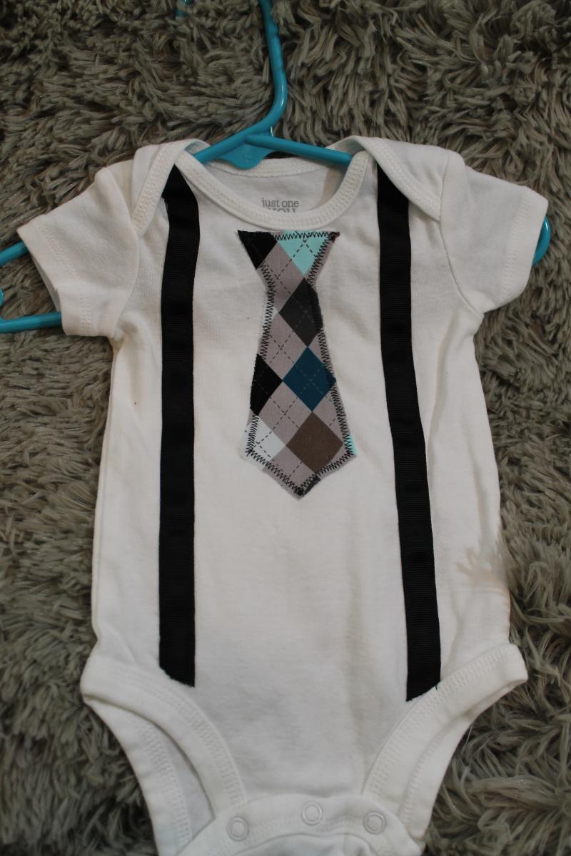 Onesies - Ties & Suspenders - Short Sleeve picture