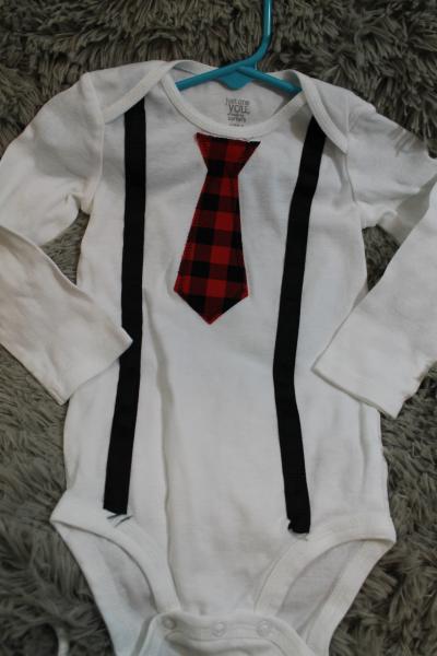 Onesies - Ties & Suspenders - Long Sleeve picture