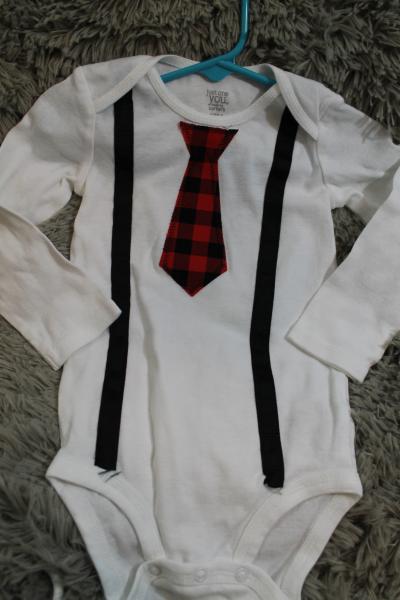 Onesies - Ties & Suspenders - Long Sleeve picture