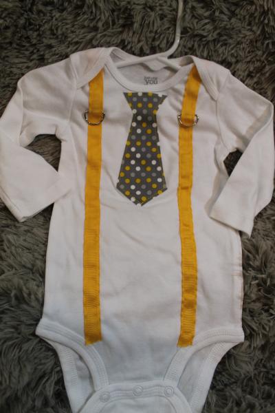 Onesies - Ties & Suspenders - Long Sleeve picture