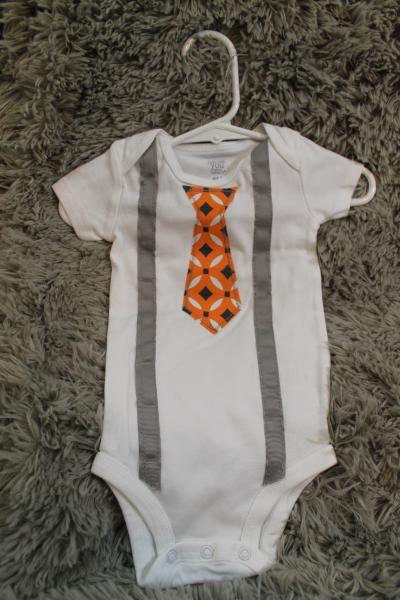 Onesies - Ties & Suspenders - Short Sleeve picture