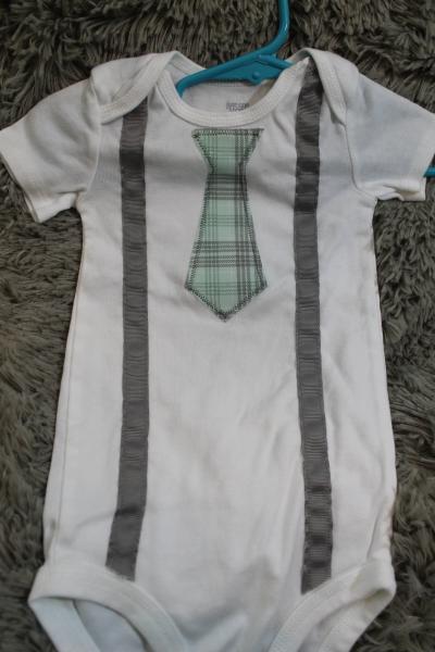 Onesies - Ties & Suspenders - Short Sleeve picture