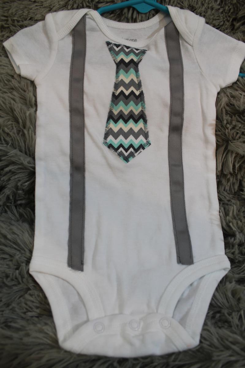 Onesies - Ties & Suspenders - Short Sleeve picture